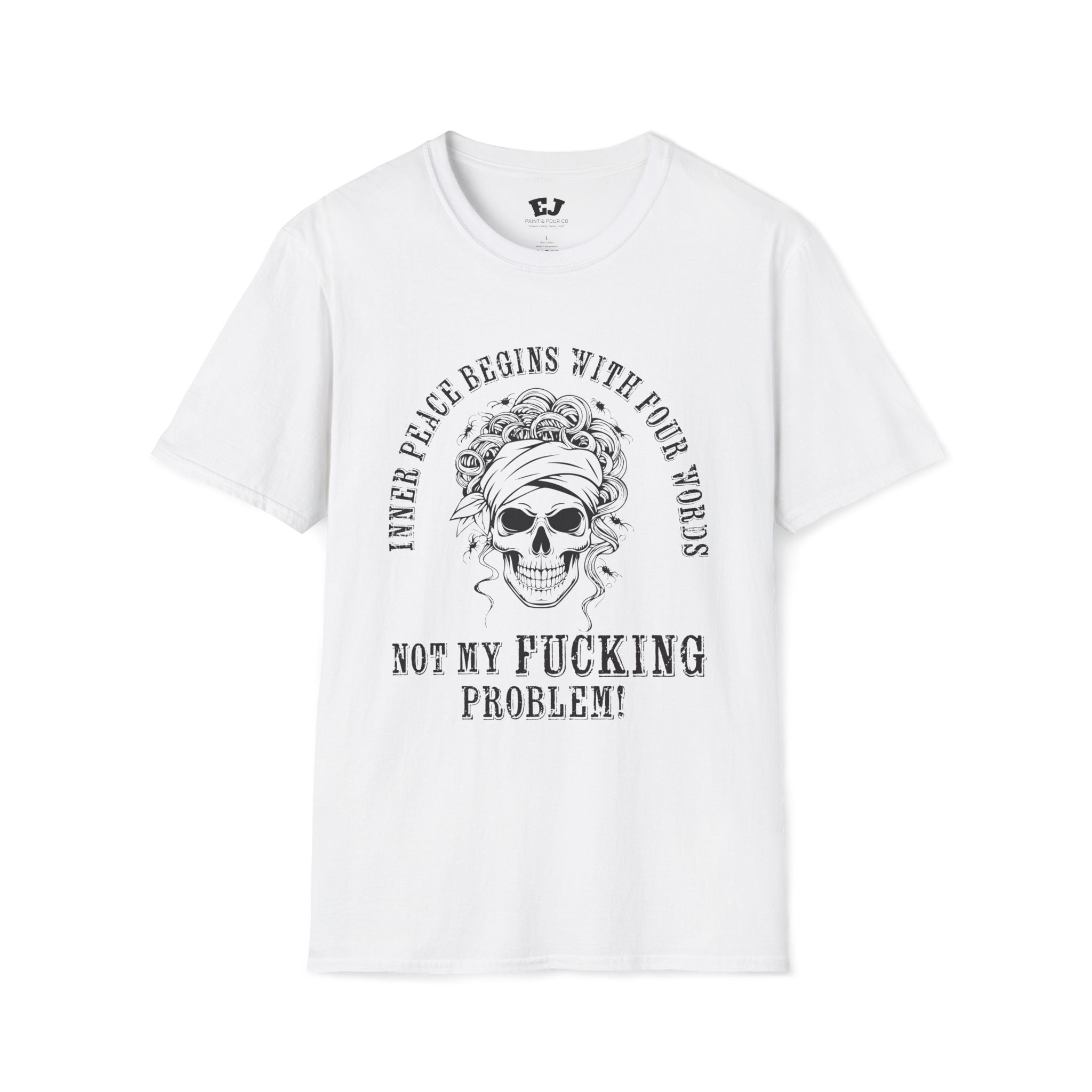 Inner Peace Begins With Four Words ... Mom T‑Shirt