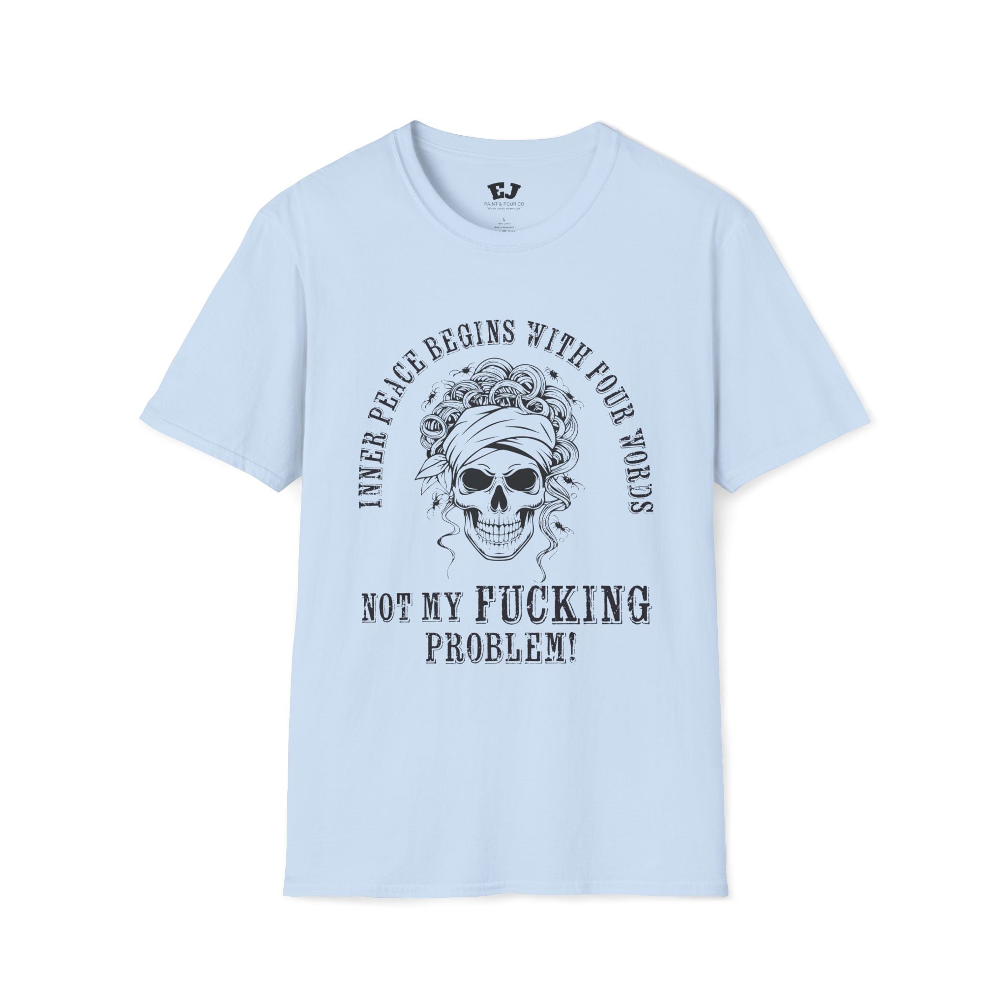 Inner Peace Begins With Four Words ... Mom T‑Shirt