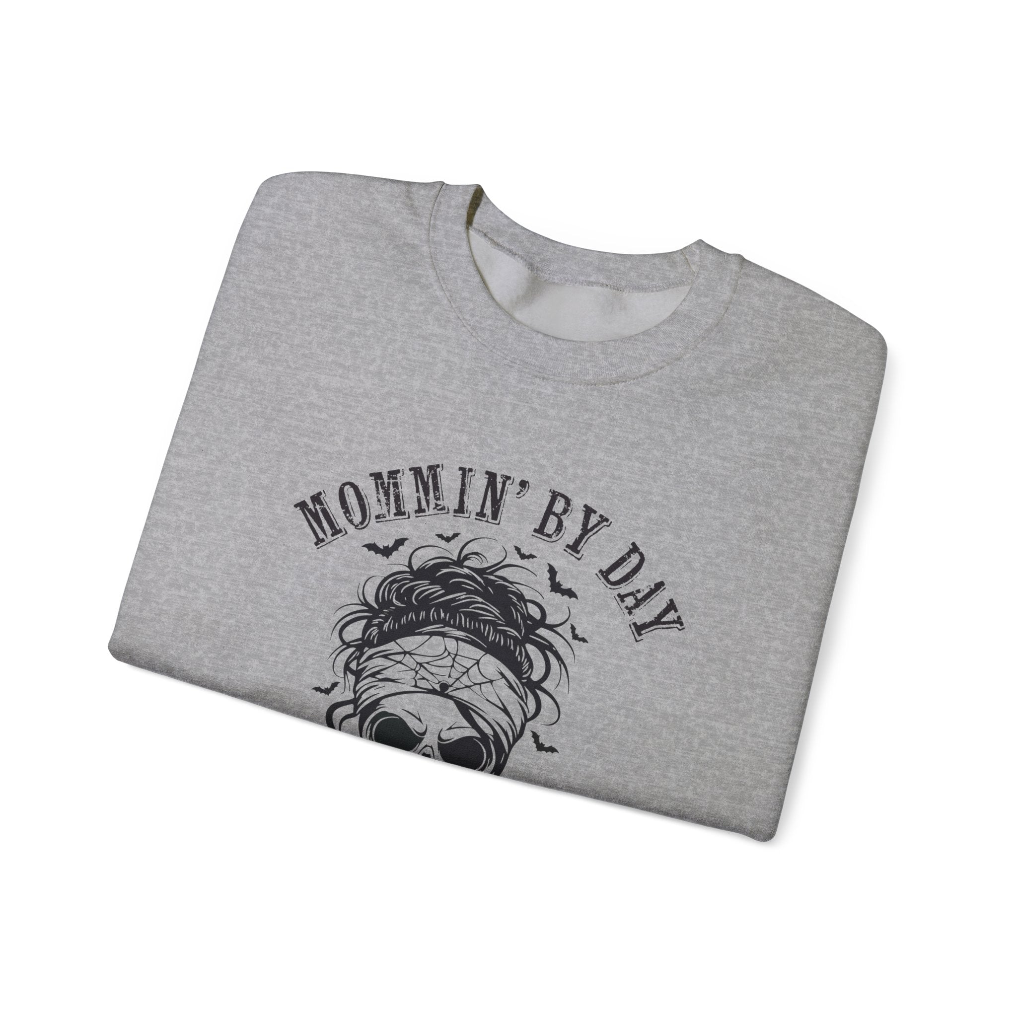 Mommin’ By Day, Mildly Unhinged... Mom Sweatshirt
