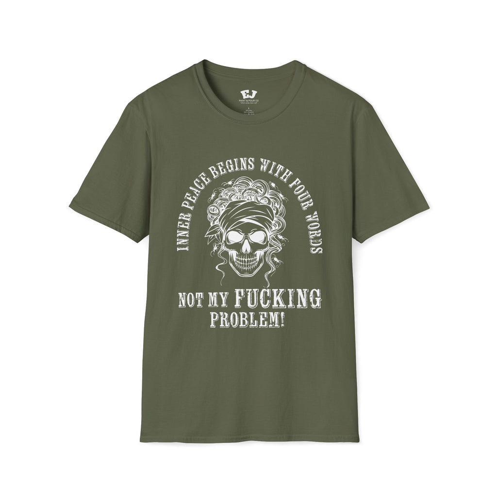 Inner Peace Begins With Four Words ... Mom T‑Shirt