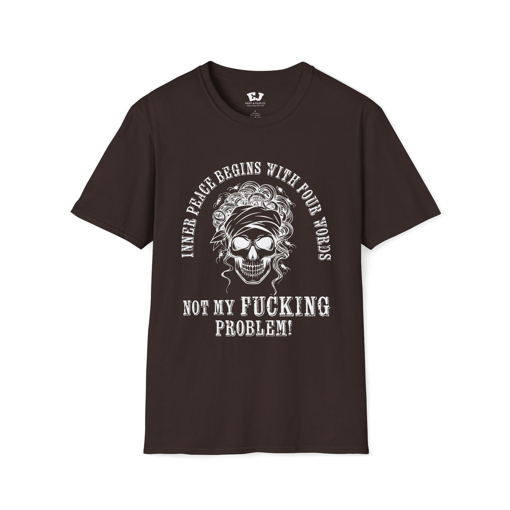 Inner Peace Begins With Four Words ... Mom T‑Shirt