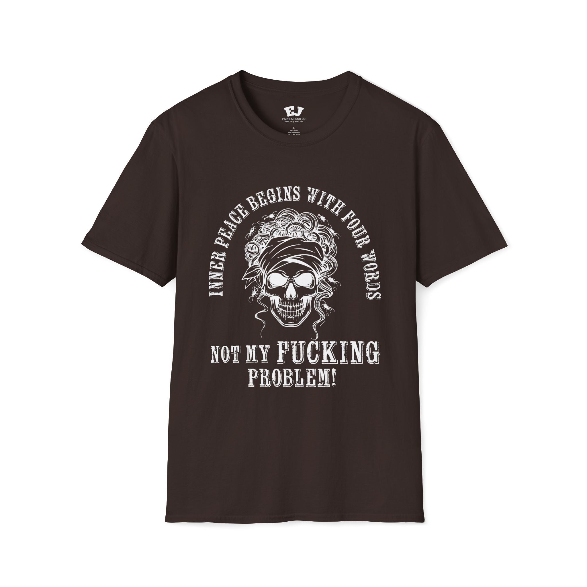 Inner Peace Begins With Four Words ... Mom T‑Shirt