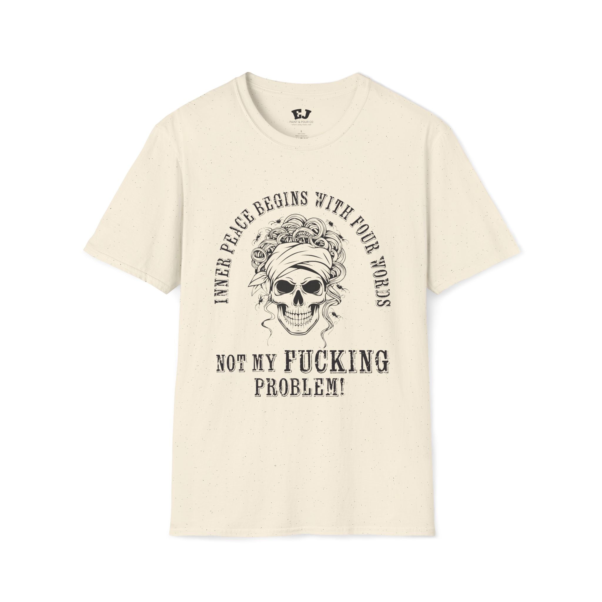Inner Peace Begins With Four Words ... Mom T‑Shirt
