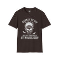 Mommin’ by Day, Mildly Unhinged by Moonlight Halloween Mom T-Shirt